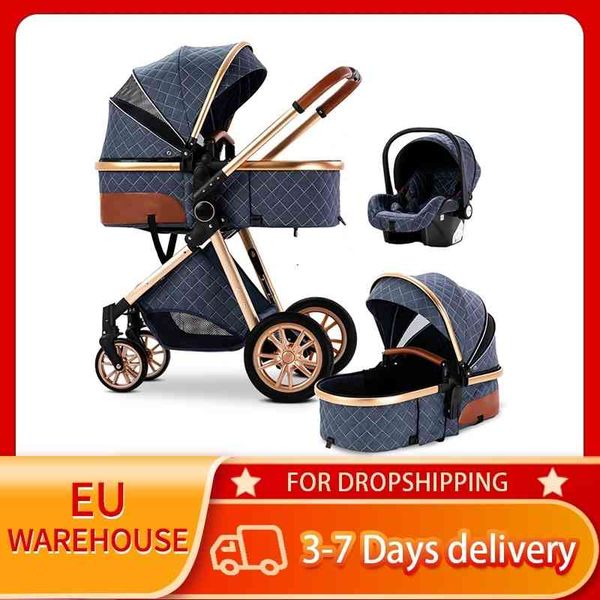 baby carriage multi-functional 3 in 1 stroller high landscape reclining light folding with car-seat newborn cart
baby carriage multi-functional 3 in 1 stroller high landscape reclining light folding with car-seat newborn cart