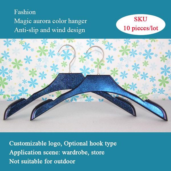 hangers & racks 10pcs garment household wardrobe storage blue aurora plastic clothes hanger for fashion lady
hangers & racks 10pcs garment household wardrobe storage blue aurora plastic clothes hanger for fashion lady