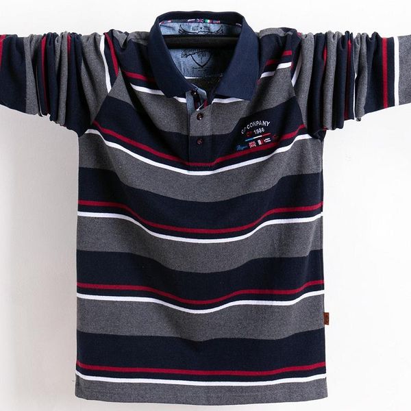 men's polos plus size 5xl 6xl long sleeved classic striped shirt 2021 mens lapel embroidered casual, White;black
men's polos plus size 5xl 6xl long sleeved classic striped shirt 2021 mens lapel embroidered casual, White;black