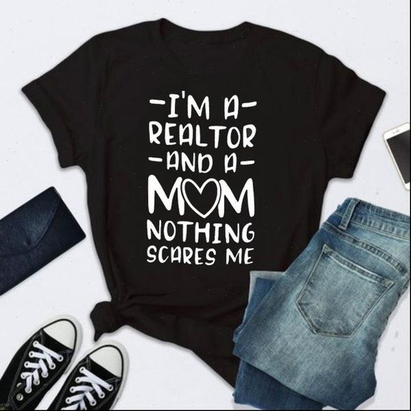 im women t shirt a real tor and mom nothing letter print short sleeve o neck loose summer tee, White
im women t shirt a real tor and mom nothing letter print short sleeve o neck loose summer tee, White