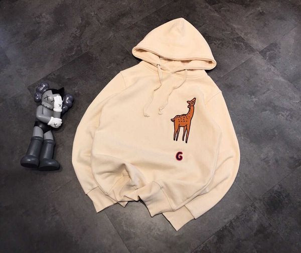 fashion hoodies women's sweater giraffe embroidery cotton terry loose casual versatile hooded jaet, Black
fashion hoodies women's sweater giraffe embroidery cotton terry loose casual versatile hooded jaet, Black