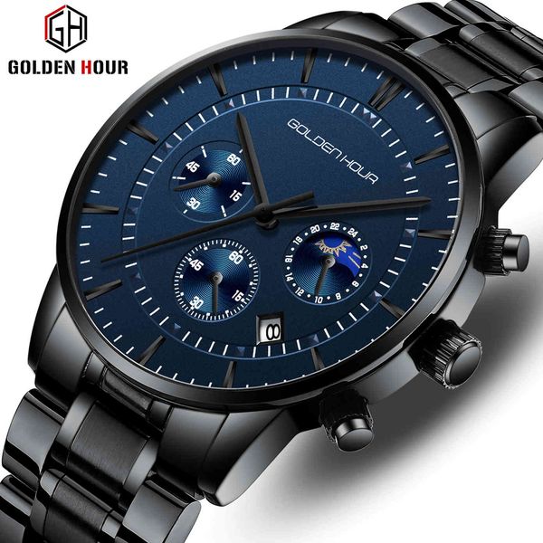 goldenhour men brand watches luxury fashion quartz watch mens casual slim leather waterproof sports watch relogio masculino 210517, Slivery;brown
goldenhour men brand watches luxury fashion quartz watch mens casual slim leather waterproof sports watch relogio masculino 210517, Slivery;brown