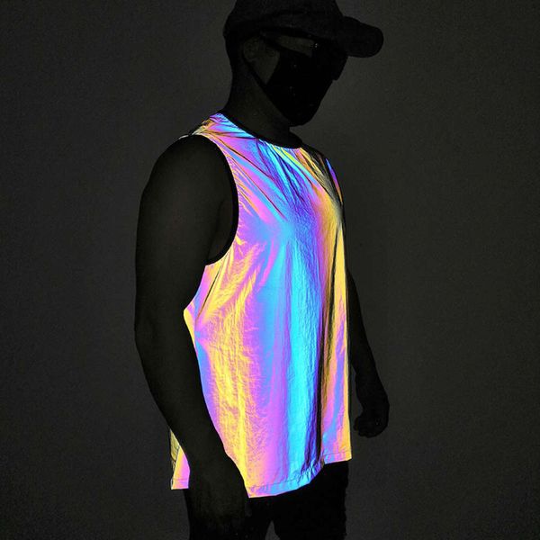 men's jackets coats rainbow reflective vest sleeveless t-shirt for men and women ytja, Black;brown
men's jackets coats rainbow reflective vest sleeveless t-shirt for men and women ytja, Black;brown