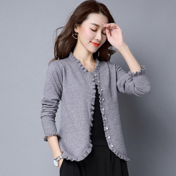 women's knits & tees kmetram black cardigan women clothes 2021 korean spring knitted sweater cadigans coat female jacket pull femme my, White
women's knits & tees kmetram black cardigan women clothes 2021 korean spring knitted sweater cadigans coat female jacket pull femme my, White