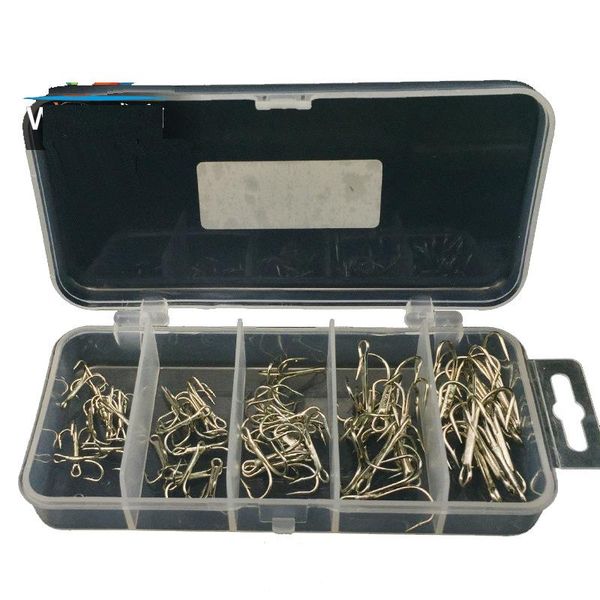 50pcs/box treble hook 4 colors fishing high carbon steel overturned hooks tackle round bend for bass 
50pcs/box treble hook 4 colors fishing high carbon steel overturned hooks tackle round bend for bass