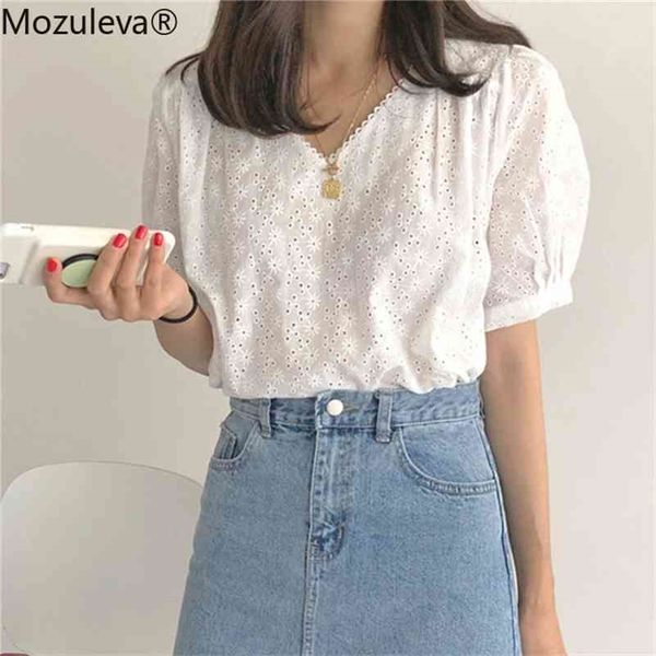 women summer blouses casual lantern sleeve vintage lace up loose hollow out embroidery t shirts 100% cotton 210416, White
women summer blouses casual lantern sleeve vintage lace up loose hollow out embroidery t shirts 100% cotton 210416, White