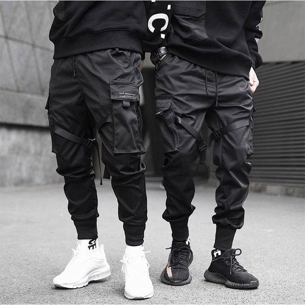 men's pants summer multi-pocket overalls, beam feet, casual pants, chinese male couple loose spring qgrb, Black
men's pants summer multi-pocket overalls, beam feet, casual pants, chinese male couple loose spring qgrb, Black