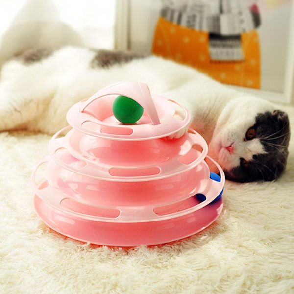 cat toys interactive amusement toy pet iq training playing plate play disc turntable funny crazy ball
cat toys interactive amusement toy pet iq training playing plate play disc turntable funny crazy ball