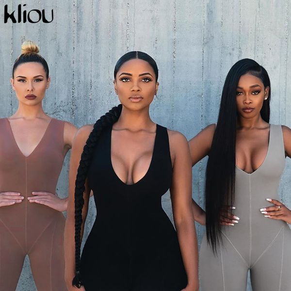 2011kliou v-neck sleeveless women jumpsuits active wear sporty overalls workout fitness skinny elastic fashion casual bodycon, Black;white
2011kliou v-neck sleeveless women jumpsuits active wear sporty overalls workout fitness skinny elastic fashion casual bodycon, Black;white