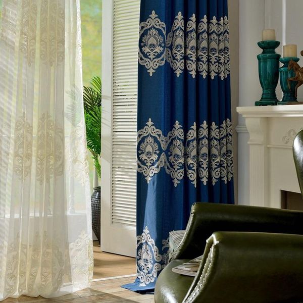 curtain & drapes modern curtains for living dining room bedroom simple cotton and linen embroidered tulle finished product customization
curtain & drapes modern curtains for living dining room bedroom simple cotton and linen embroidered tulle finished product customization
