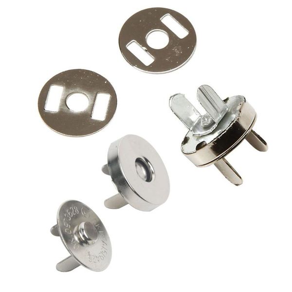 bag parts & accessories diy magnetic circular clasp for purse clothes (silver, 1.8cm, set of 10), Black
bag parts & accessories diy magnetic circular clasp for purse clothes (silver, 1.8cm, set of 10), Black