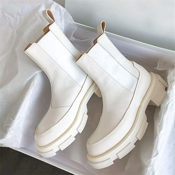 boots fashion white women thick bottom short booties platform autumn shoes woman slip-on motorcycle botas mujer 2021, Black
boots fashion white women thick bottom short booties platform autumn shoes woman slip-on motorcycle botas mujer 2021, Black