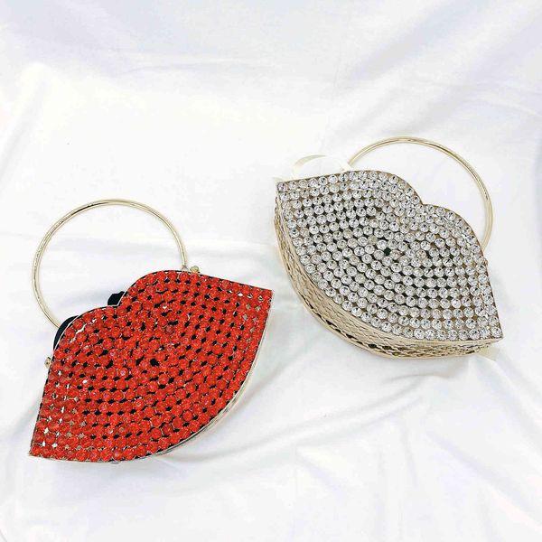 unique lips shape crystal evening clutch bags luxury design women hollow wedding party purse and handbag with rhinestone zd1977
unique lips shape crystal evening clutch bags luxury design women hollow wedding party purse and handbag with rhinestone zd1977