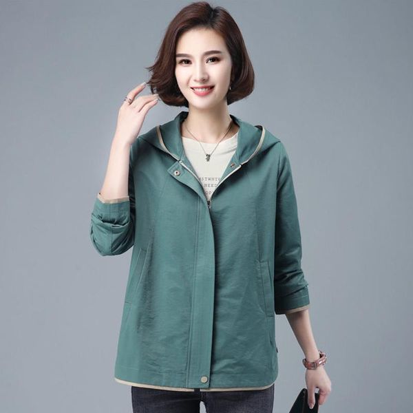 women's jackets 2021 autumn jacket pure cotton short coat fashion hooded loose solid color ladies outwear plus size 5xl, Black;brown
women's jackets 2021 autumn jacket pure cotton short coat fashion hooded loose solid color ladies outwear plus size 5xl, Black;brown
