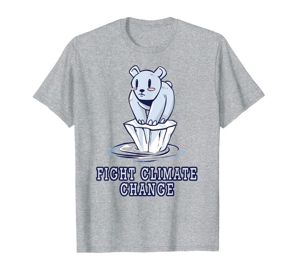 Fight Climate Change - Global Warming Polar Bear Nature T-Shirt, Mainly pictures