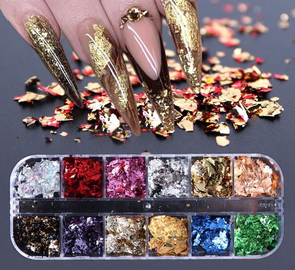 nail art decorations 3types of platinum shredded tin foil glitter sequins gold silver paper deco jewelry set, Silver;gold
nail art decorations 3types of platinum shredded tin foil glitter sequins gold silver paper deco jewelry set, Silver;gold