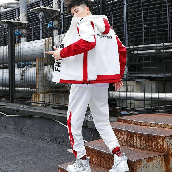 men's tracksuits hip hop military men tracksuit pocket zipper loose jacket long sleeve casual fashion mens sportswear suits + pants, Gray
men's tracksuits hip hop military men tracksuit pocket zipper loose jacket long sleeve casual fashion mens sportswear suits + pants, Gray