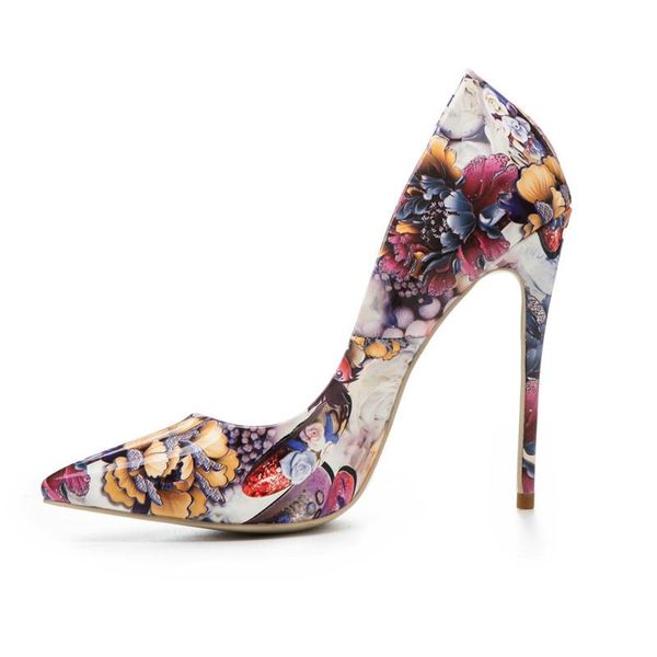 dress shoes woman high heels flower printed wedding 12 cm pointed toe classic 8cm pumps women, Black
dress shoes woman high heels flower printed wedding 12 cm pointed toe classic 8cm pumps women, Black