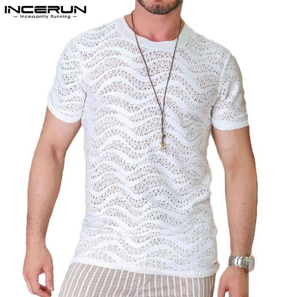 men's t-shirts 2021 men mesh t shirt see through streetwear o neck short sleeve casual for party nightclub camisetas incerun, White;black
men's t-shirts 2021 men mesh t shirt see through streetwear o neck short sleeve casual for party nightclub camisetas incerun, White;black