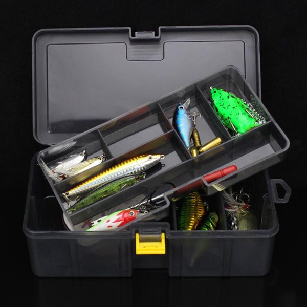 fishing accessories double layer box lure case portable storage bucket waterproof bait tool container
fishing accessories double layer box lure case portable storage bucket waterproof bait tool container