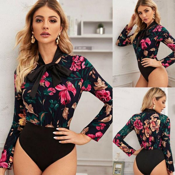 women's jumpsuits & rompers women bow collar long sleeve shirt bodysuit stretch leotard romper jumpsuit, Black;white
women's jumpsuits & rompers women bow collar long sleeve shirt bodysuit stretch leotard romper jumpsuit, Black;white