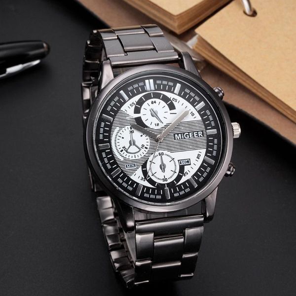 wristwatches fashion man design stainless steel analog alloy quartz wrist watch watches men waterproof clock, Slivery;brown
wristwatches fashion man design stainless steel analog alloy quartz wrist watch watches men waterproof clock, Slivery;brown