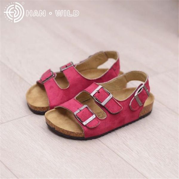 children's sandals kids shoes boy girl soft cork sports anti-slip sneakers child beach, Black;red
children's sandals kids shoes boy girl soft cork sports anti-slip sneakers child beach, Black;red