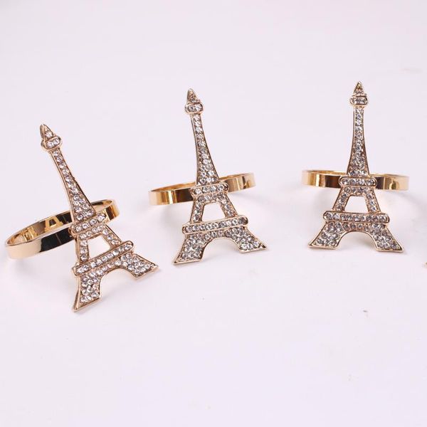 napkin rings 12pcs/metal alloy imitation diamond eiffel tower ring western table accessories jewelry wedding holiday celebration
napkin rings 12pcs/metal alloy imitation diamond eiffel tower ring western table accessories jewelry wedding holiday celebration
