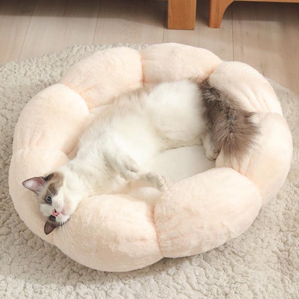 pet cat bed nest flower shaped house cute soft warm dog puppy small cushion mat winter kennel beds & furniture
pet cat bed nest flower shaped house cute soft warm dog puppy small cushion mat winter kennel beds & furniture