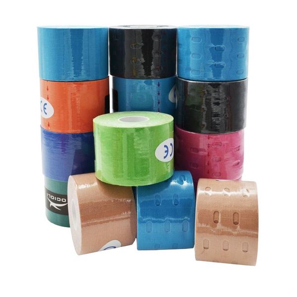 elbow & knee pads 5*5m perforated adhesive kinesiology muscle tapes breathable cotton elastic tape gym sports protector with holes, Black;gray
elbow & knee pads 5*5m perforated adhesive kinesiology muscle tapes breathable cotton elastic tape gym sports protector with holes, Black;gray