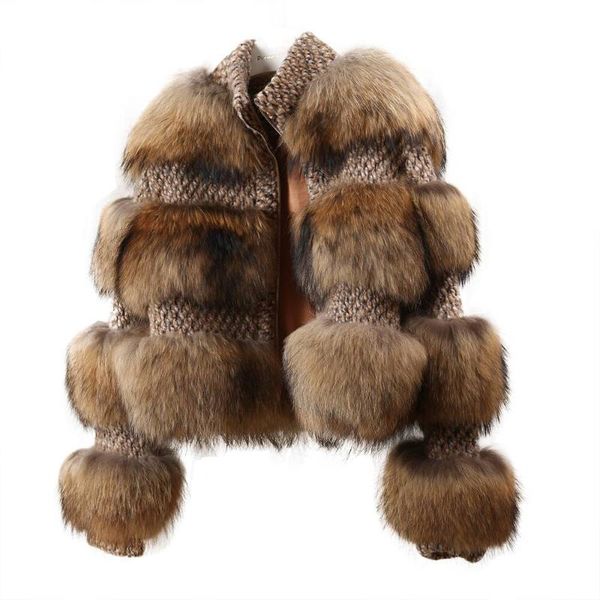 women's fur & faux furry winter jacket women 2021 trendy extra fluffy long sleeve natural raccoon coat fashion real racoon ladies, Black
women's fur & faux furry winter jacket women 2021 trendy extra fluffy long sleeve natural raccoon coat fashion real racoon ladies, Black