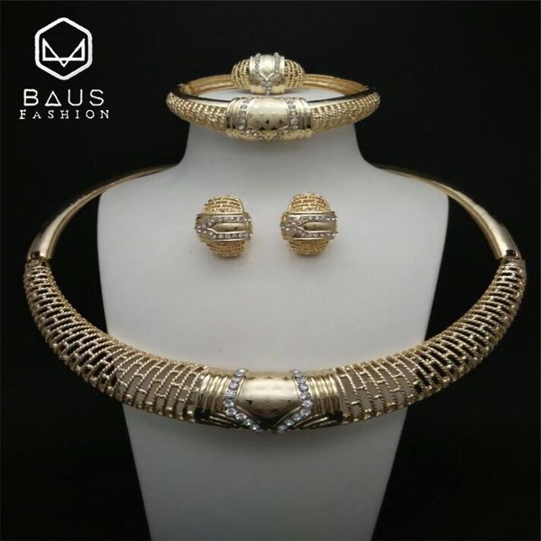 earrings & necklace 2021 fashion dubai jewelry set bride's gift gold color big nigerian wedding african beads costume design, Silver
earrings & necklace 2021 fashion dubai jewelry set bride's gift gold color big nigerian wedding african beads costume design, Silver
