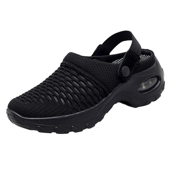 sandals ultra light mesh women shoe casual slipper woman 2021 outdoors sports foothold for solid color#3, Black
sandals ultra light mesh women shoe casual slipper woman 2021 outdoors sports foothold for solid color#3, Black