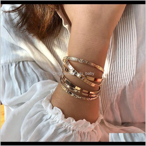 charm bracelets drop delivery 2021 jewelry exaggeration multi-combination set metal creative opening golden wide bracelet i3xah, Golden;silver
charm bracelets drop delivery 2021 jewelry exaggeration multi-combination set metal creative opening golden wide bracelet i3xah, Golden;silver