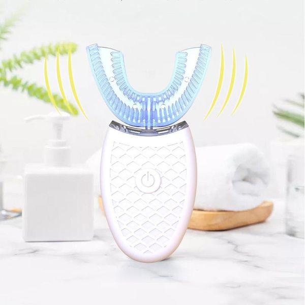 smart electric toothbrush 360 degrees automatic sonic u type 4 modes tooth brush usb charging whitening blue light
smart electric toothbrush 360 degrees automatic sonic u type 4 modes tooth brush usb charging whitening blue light
