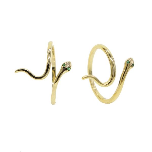 cluster rings red green cz open adjustable gold color snake ring design european women cool animal full finger adjusted, Golden;silver
cluster rings red green cz open adjustable gold color snake ring design european women cool animal full finger adjusted, Golden;silver