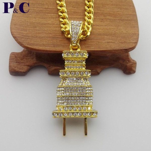 pendant necklaces stainless steel cuban chain hip hop plug rap necklace mens gift jewelry, Silver
pendant necklaces stainless steel cuban chain hip hop plug rap necklace mens gift jewelry, Silver