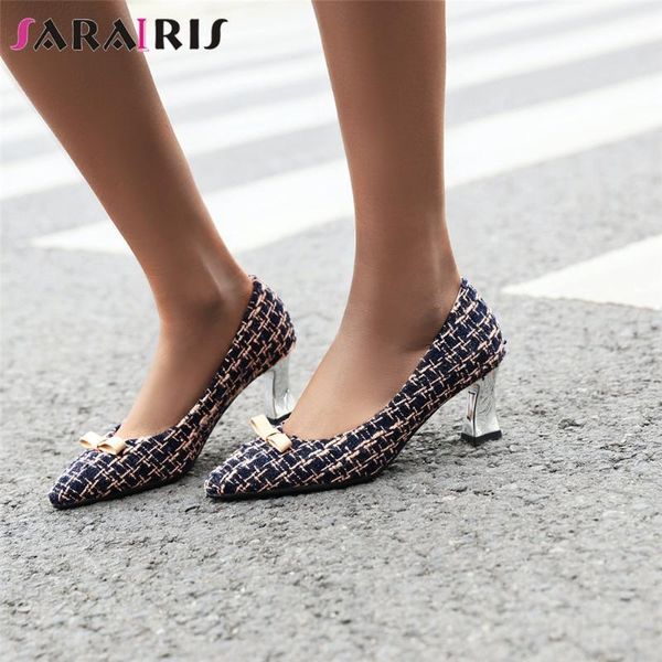dress shoes sarairis ladies pointed toe shallow pumps sweet mixed-color butterfly-knot women high heels date woman, Black
dress shoes sarairis ladies pointed toe shallow pumps sweet mixed-color butterfly-knot women high heels date woman, Black
