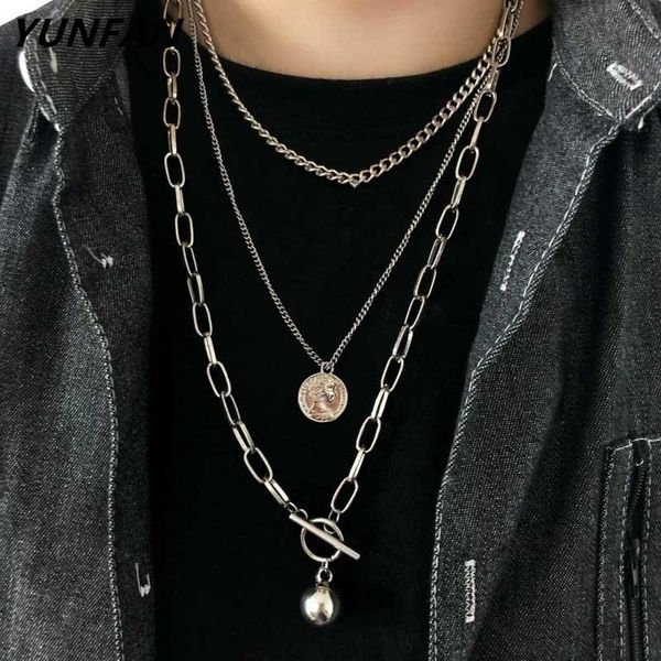 punk retro crossing chain necklace couple fashion streetwear harajuku pendant necklaces chains, Silver
punk retro crossing chain necklace couple fashion streetwear harajuku pendant necklaces chains, Silver