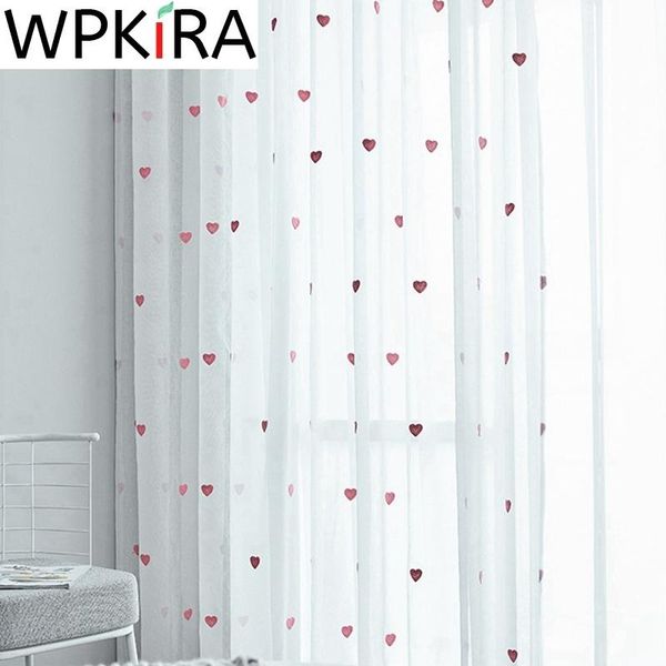 curtain & drapes korean pink heart shaped embroidered tulle for living room bedroom modern linen voile window screen panel rideaux zh469e
curtain & drapes korean pink heart shaped embroidered tulle for living room bedroom modern linen voile window screen panel rideaux zh469e