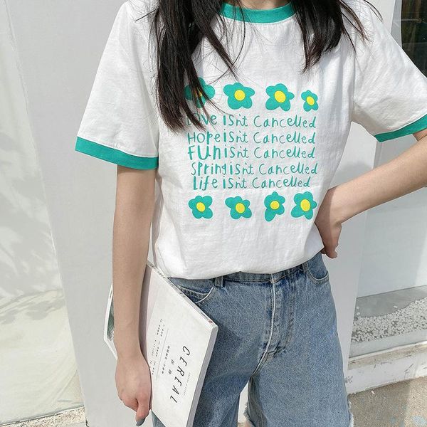 women's t-shirt bornladies letter print women short sleeve loose cotton t shirt 2021 female basic spring summer ladies tees femme, White
women's t-shirt bornladies letter print women short sleeve loose cotton t shirt 2021 female basic spring summer ladies tees femme, White