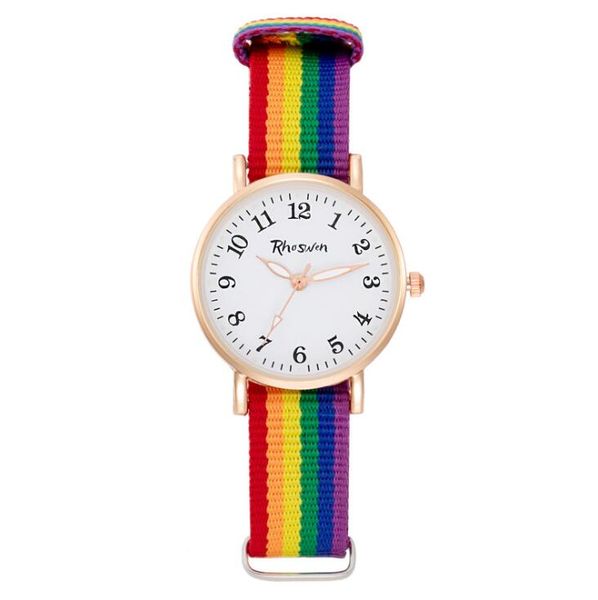 hours luxury dress watch women men quartz clock rainbow nylon band ladies luminous pointer casual gold wristwatch, Slivery;brown
hours luxury dress watch women men quartz clock rainbow nylon band ladies luminous pointer casual gold wristwatch, Slivery;brown