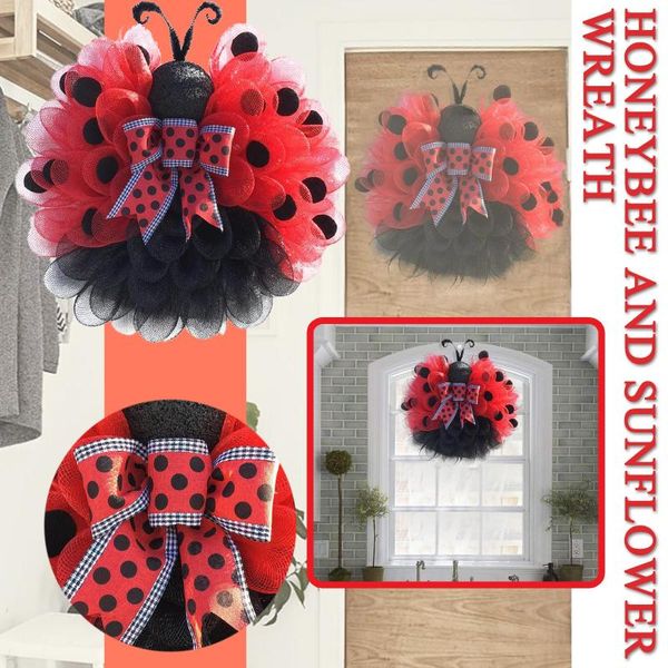 front door summer deco mesh wreath whimsical fancy bee sunflowerwreath pendants wedding party hanging pendant decoration decorative flowers
front door summer deco mesh wreath whimsical fancy bee sunflowerwreath pendants wedding party hanging pendant decoration decorative flowers