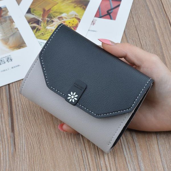 wallets women's small wallet korean personalized color contrast envelope 30% short female student zero wholesale, Red;black
wallets women's small wallet korean personalized color contrast envelope 30% short female student zero wholesale, Red;black