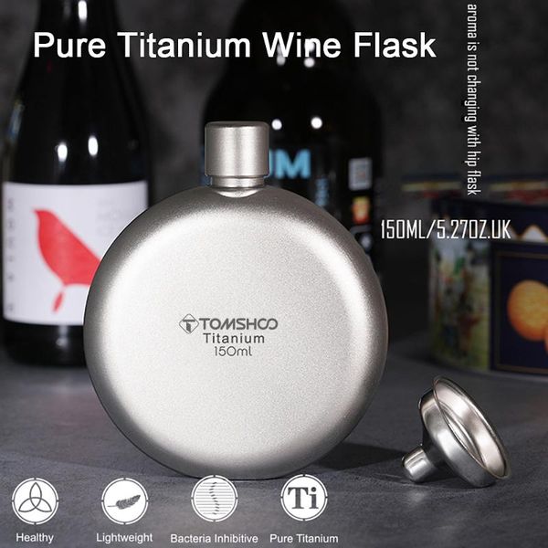 water bottle 150ml leakproof titanium flask alcohol whisky wine with funnel for outdoor camping hiking travel picnic
water bottle 150ml leakproof titanium flask alcohol whisky wine with funnel for outdoor camping hiking travel picnic