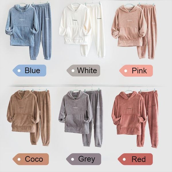 flannel pajamas winter velvet 2 womens sleepwears pieces cute sets hoodies sweatshirt suit thick warm homewear sleep pants, Black;red
flannel pajamas winter velvet 2 womens sleepwears pieces cute sets hoodies sweatshirt suit thick warm homewear sleep pants, Black;red
