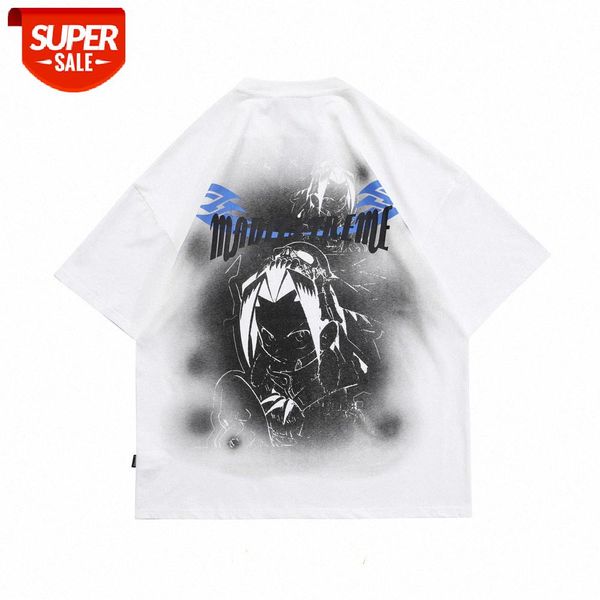dark wind hand-painted cartoon printed short-sleeved t-shirt men ins lazy summer flow loose round neck half sleeve #kg9x, White;black
dark wind hand-painted cartoon printed short-sleeved t-shirt men ins lazy summer flow loose round neck half sleeve #kg9x, White;black