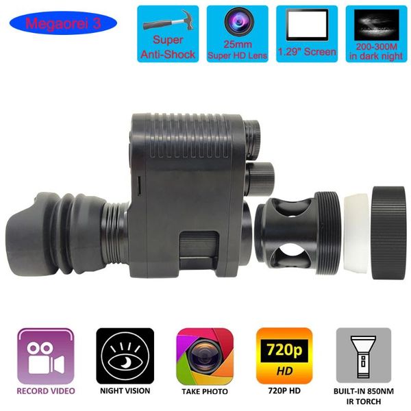 hunting cameras megaorei 3 night vision riflescope spotting scopes nv007 optics sight tactical camera 850nm ir with vcr
hunting cameras megaorei 3 night vision riflescope spotting scopes nv007 optics sight tactical camera 850nm ir with vcr