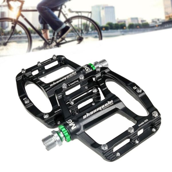 bike pedals 1 pair 9/16 inch bicycle shanmashi flat platform 3 bearing mtb road pedal cycling accessories
bike pedals 1 pair 9/16 inch bicycle shanmashi flat platform 3 bearing mtb road pedal cycling accessories