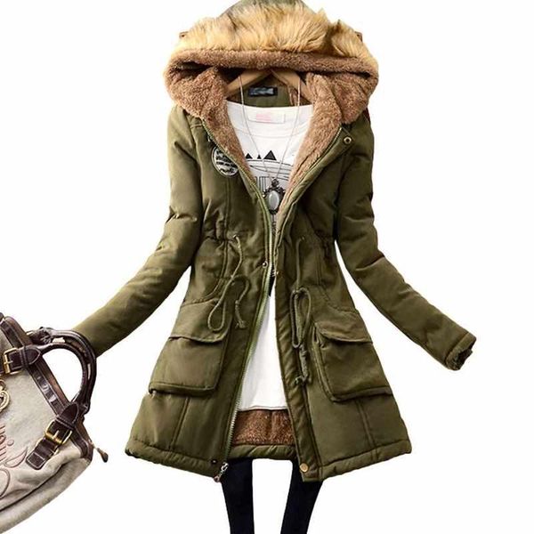 women's trench coats thick winter jacket women large size long section hooded parka outerwear fashion fur collar slim padded cotton war, Tan;black
women's trench coats thick winter jacket women large size long section hooded parka outerwear fashion fur collar slim padded cotton war, Tan;black